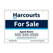 18x24 FOR SALE #2 - HARCOURTS PRIME PROPERTIES
