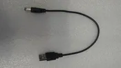 5V USB-A to 5.5x2.1mm barrel connector