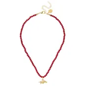 Alys Wild Boar Red Coral Necklace