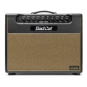 Bad Cat Mark Sampson Modded Black Cat 1x12 Combo - Black w/Gold Weave Grille