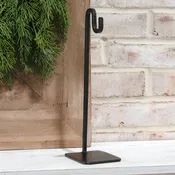 Black Metal Hook Display Stand, 12 in