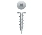 10-12 x 1 Combo Phillips/Square Pancake Head Sheet Metal Screw 305 Stainless Steel