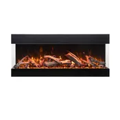 Amantii 45" TruView Bespoke 3 Sided Linear Electric Fireplace - TRV-45-BESPOKE