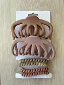 Earth Tone Hair Claw/Hairband Set