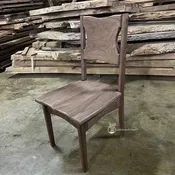 Black Walnut Wood Dining Chairs