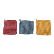 Cotton Crocheted Pot Holder