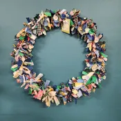 Fabric Wreath