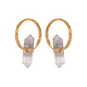 Alchemy Weights - Smoky Quartz - Brass