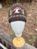Aww Cute! Mushroom Forest Wool Knitted Beanie