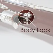 Bassoon Body Lock Assembly with Mounting Hardware Silver-Plated