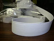 1-1/4 White or Black Elastic- 3 yd pkg