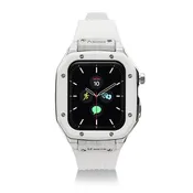 AG Trainer: White Apple Watch Case & Band 44mm