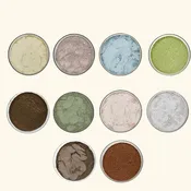 10 Clay Powder Combo Pack - 3.2 Oz / 100 Gm Each