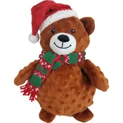 10" Christmas Dotty Bear