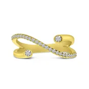 Peek A Boo Diamond Ring — Creative Jewelers