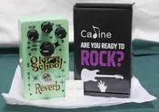 Caline CP-512 Reverb Pedal Digital Guitar Old School Reverb Effect In Line Foot Switch