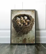 Tangled – Bird Nest Art Print