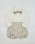 Alex White & Sand Bubble Outfit