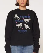 3 Coffees Sweatshirt