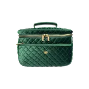 Classic Train Case - Emerald Velvet