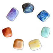 7 Chakra Tumbled Stone Natural Polished Rock Set