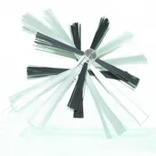 AGR652-08 - 8" Corner Button-Lock Brush
