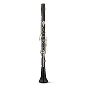 Backun BCLAQG-SKE Q-Series A Clarinet in Grenadilla with Silver Keys, Left Eb Key