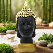 13" Buddha Head Statue