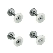SR205 Rocker Leg Band Bolt w/ Nylon Bushing Kit (Fits: S2X Stilts)