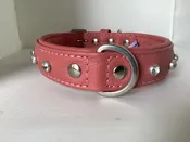 Angel Pet Rhinestone Bling Collar Pink 22”