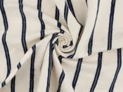 CLJ24-NV - Vintage  Jersey Space Dye Navy Stripe