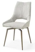 1239 - Swivel Chair - Beige / Champagne