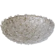 Clear Venetian Flower Basket