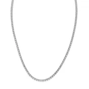 Adjustable Diamonds Tennis Necklace in 18k Gold