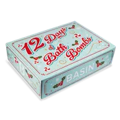 12 Days of Bath Bombs Gift Box (Limited Edition Snowy Blue)