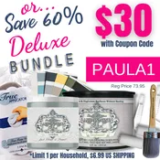 $1 Sample Deluxe Bundle, Save 60% (net) with Code PAULA1