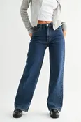 Dark Wash Straight Jeans