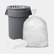 38x60 Natural Trash Liners – 55–60 Gallon (200 Ct.)