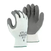 3388 Winter Lined Atlas® Rubber Coated Wrinkled Palm Coated Glove on Thermal Liner Gray ( SOLDBY DOZEN )