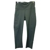 Athletic Capris By Lululemon In Green, Size:S