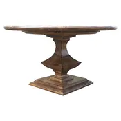 Algonquin Round Pedestal  Dining Table in Reclaimed Wood