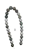 100% Natural Tahitian pearl strands, AAA, 15-17mm. SKU#THP123