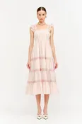 Casella Dress: Blush
