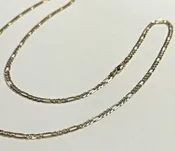 14k Gold Figaro Link Chain 24" Inch, 8.8 grams, 3.0mm