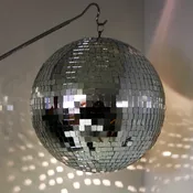 40″ Mirrored (Disco) Ball Chandelier