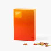 500 Piece Gradient Puzzle in Yellow / Red