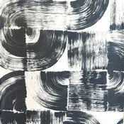 Brushstroke ASS6404 - Black