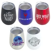 10 oz. Vacuum Insulated Stainless Steel Wine Goblet