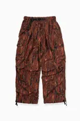 And Wander Printed Ripstop Cargo Pants - Red