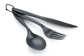 3 Piece Cutlery Set - Gray